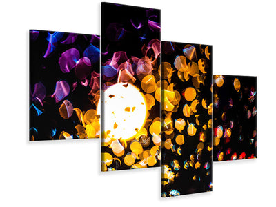 modern-4-piece-canvas-print-abstract-play-of-light-in-color