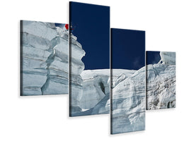 modern-4-piece-canvas-print-cliff-jumping