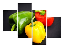 modern-4-piece-canvas-print-colorful-peppers