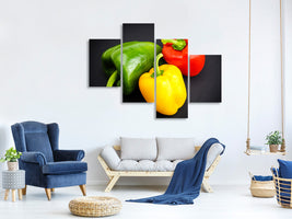 modern-4-piece-canvas-print-colorful-peppers