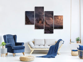 modern-4-piece-canvas-print-crazy-sky