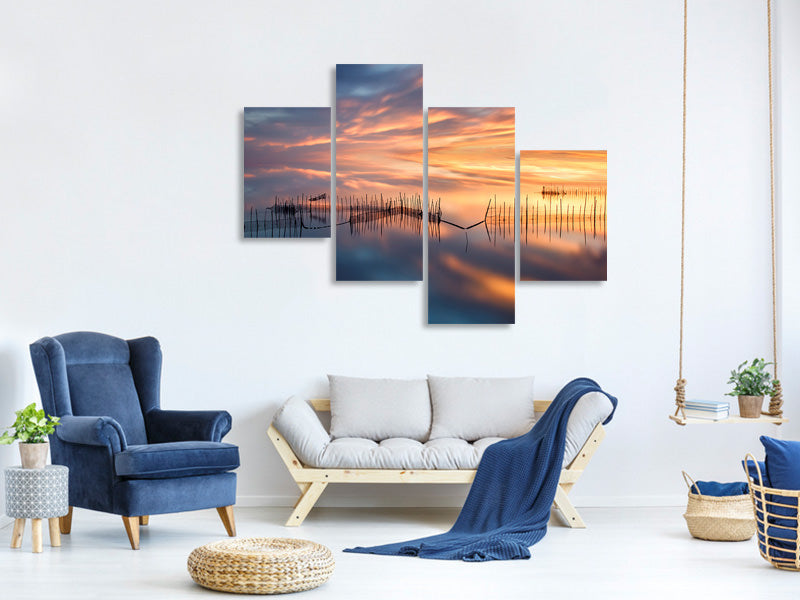 modern-4-piece-canvas-print-fishnets