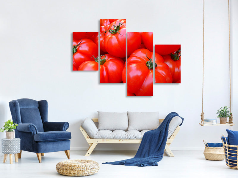 modern-4-piece-canvas-print-fresh-tomatoes