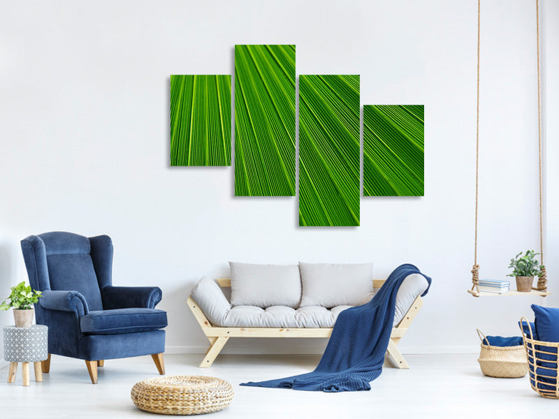modern-4-piece-canvas-print-palm-stripe-i