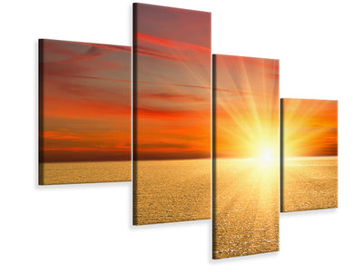 modern-4-piece-canvas-print-the-sunset-ii
