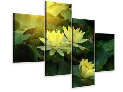 modern-4-piece-canvas-print-wild-lotus