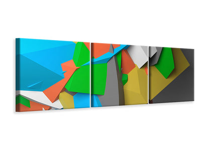 panoramic-3-piece-canvas-print-3d-geometric-figures