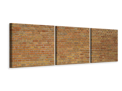 panoramic-3-piece-canvas-print-brick-background