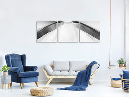 panoramic-3-piece-canvas-print-fading-lines
