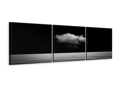 panoramic-3-piece-canvas-print-lonely-cloud