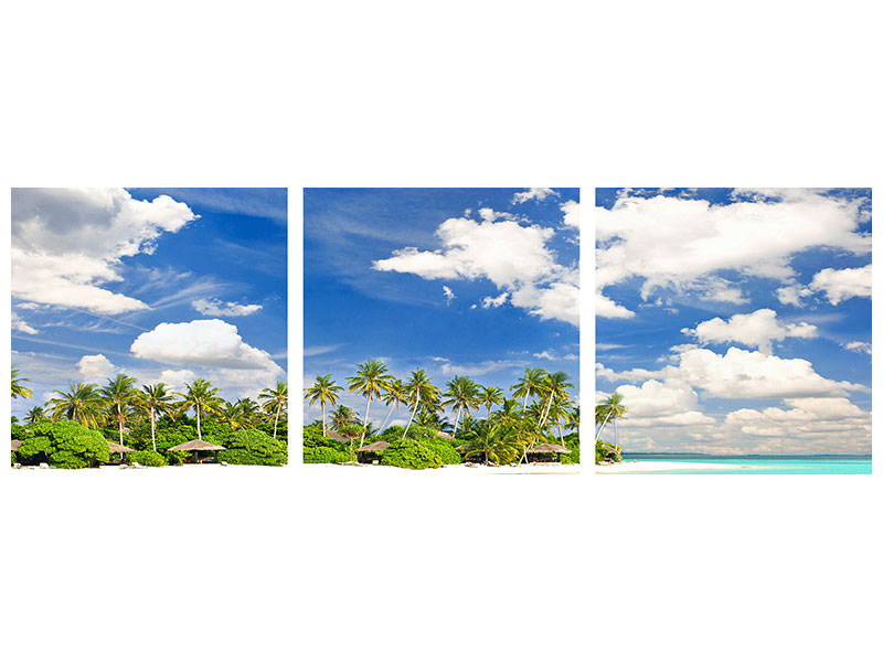 panoramic-3-piece-canvas-print-my-island-ii