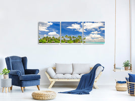 panoramic-3-piece-canvas-print-my-island-ii