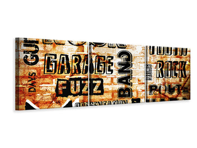 panoramic-3-piece-canvas-print-rock-in-grunge-style