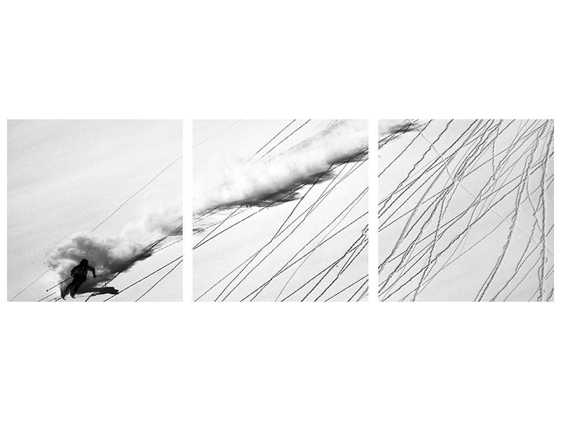 panoramic-3-piece-canvas-print-skiing-powder