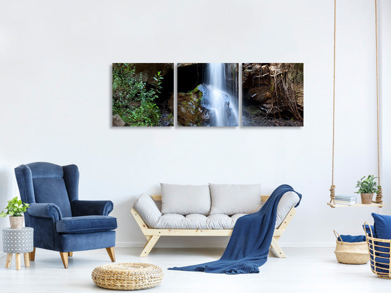 panoramic-3-piece-canvas-print-the-blue-lagoon