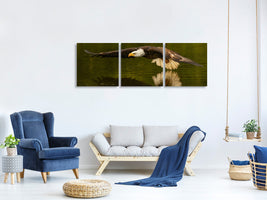 panoramic-3-piece-canvas-print-the-reflective-pond