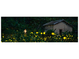 panoramic-canvas-print-a-little-girl-and-firefly