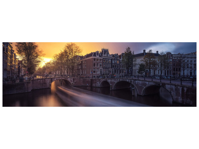 panoramic-canvas-print-amsterdam-keizersgracht