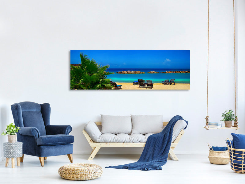 panoramic-canvas-print-beach-love