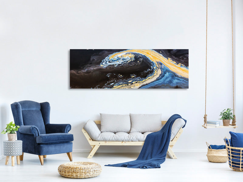 panoramic-canvas-print-colorful-wave