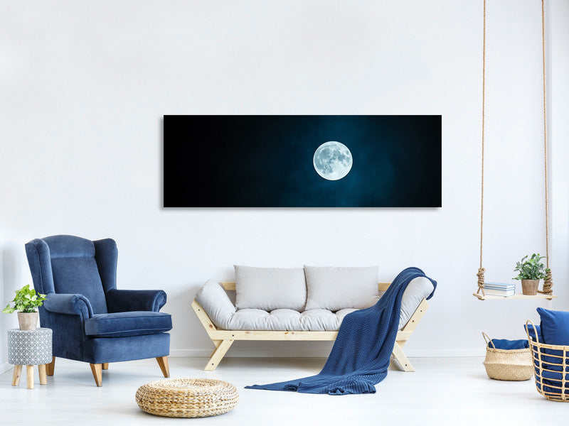 panoramic-canvas-print-imposing-full-moon