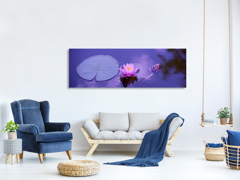 panoramic-canvas-print-lotus-flower