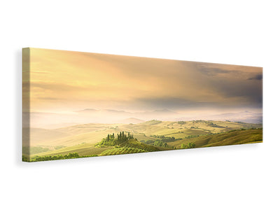 panoramic-canvas-print-podere-belvedere-sunrise