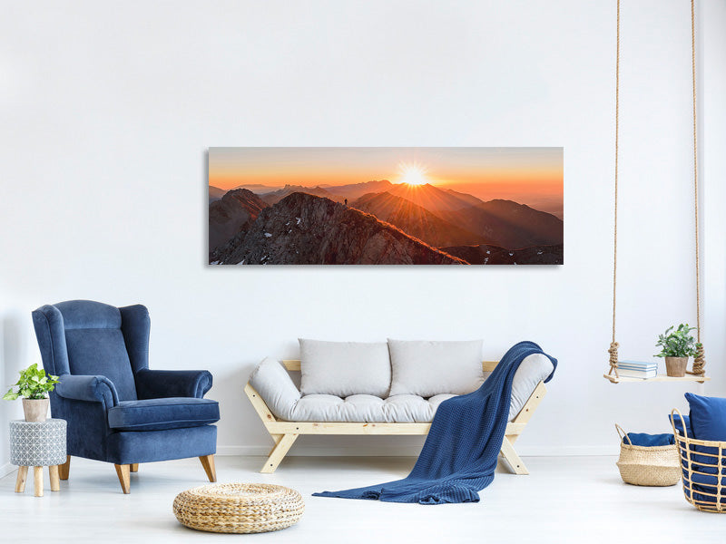 panoramic-canvas-print-running-on-the-ridge