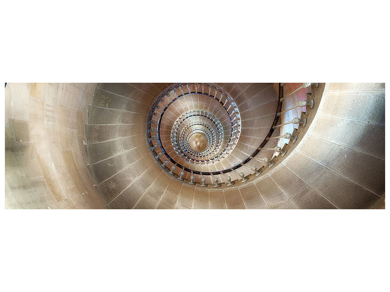 panoramic-canvas-print-spiral-staircase