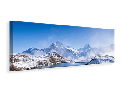 panoramic-canvas-print-sundeck-at-the-swiss-mountain-lake