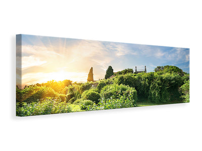 panoramic-canvas-print-sunrise-in-the-park