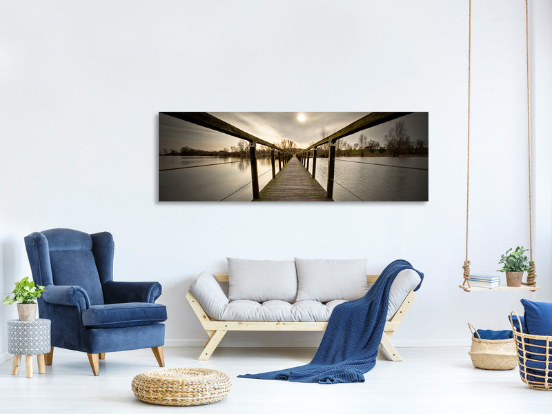 panoramic-canvas-print-the-wooden-bridge