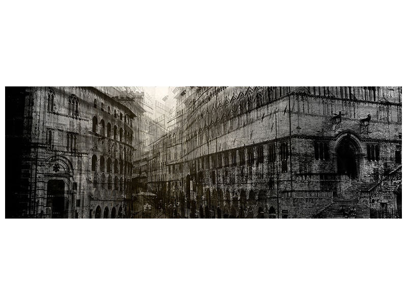 panoramic-canvas-print-walking-in-the-square