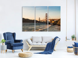 3-piece-canvas-print-at-the-golden-gate-bridge