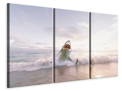 3-piece-canvas-print-beware-shark