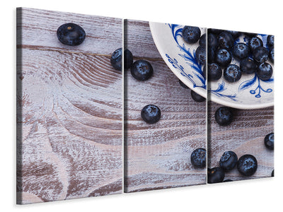 3-piece-canvas-print-blueberries