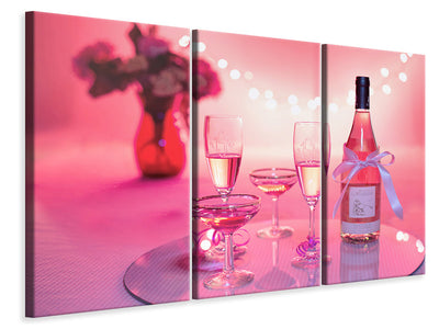 3-piece-canvas-print-cheers-in-pink-red