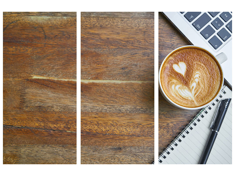 3-piece-canvas-print-coffee-to-work