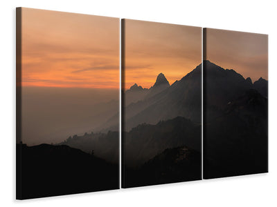 3-piece-canvas-print-evening-mood-in-the-mountains