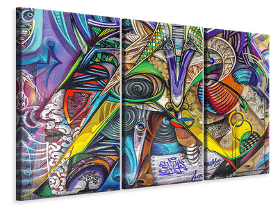 3-piece-canvas-print-fantasy-graffiti