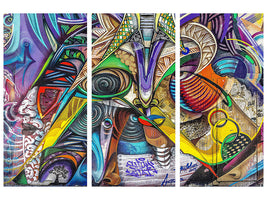 3-piece-canvas-print-fantasy-graffiti