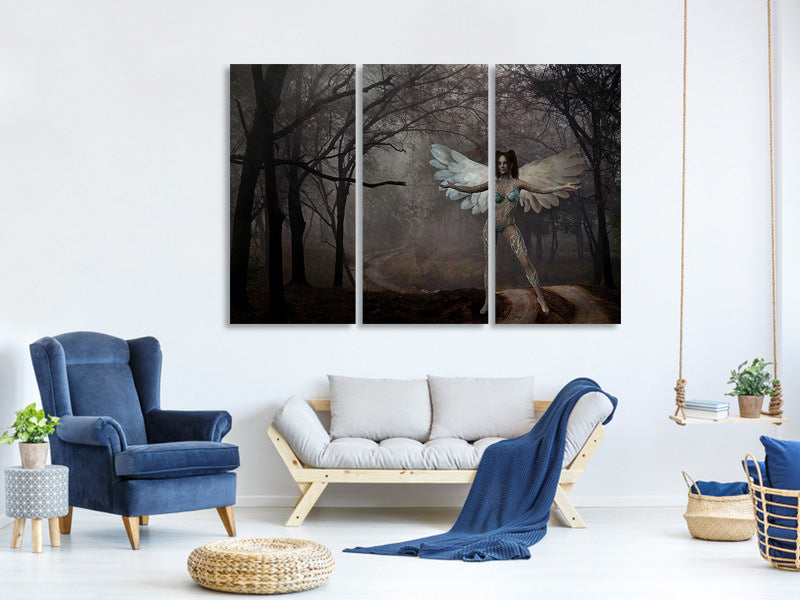 3-piece-canvas-print-fantasy-in-the-forest