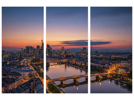 3-piece-canvas-print-frankfurt-skyline-at-sunset