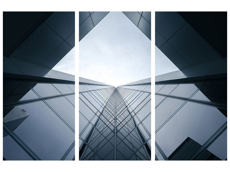3-piece-canvas-print-glass-architecture