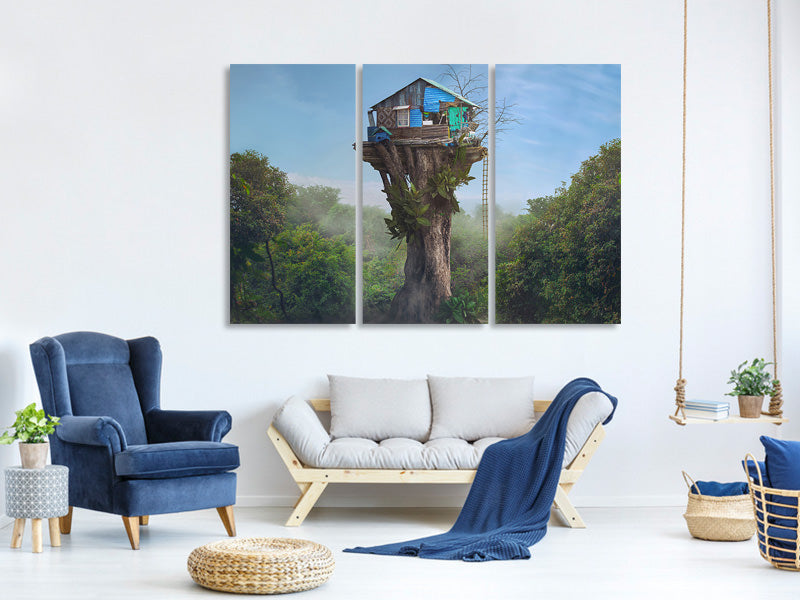 3-piece-canvas-print-house-in-the-sky