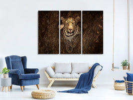 3-piece-canvas-print-leopard-resting-on-a-tree-at-masai-mara