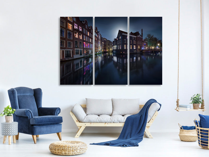 3-piece-canvas-print-moonlight-over-amsterdam