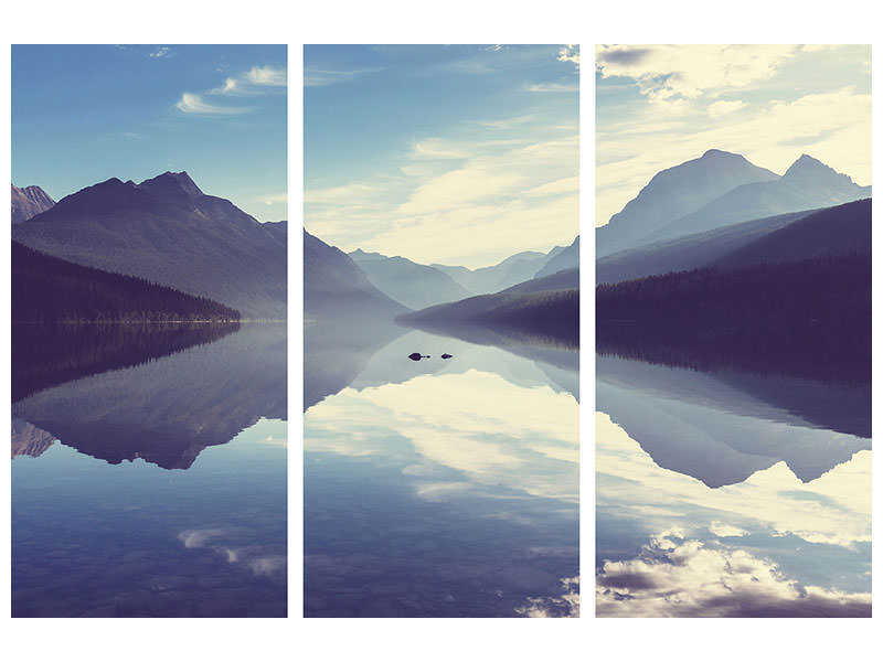 3-piece-canvas-print-mountain-reflection