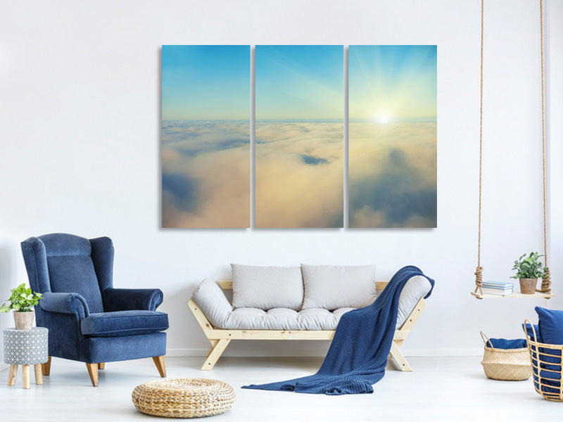 3-piece-canvas-print-photo-wallaper-dawn-above-the-clouds