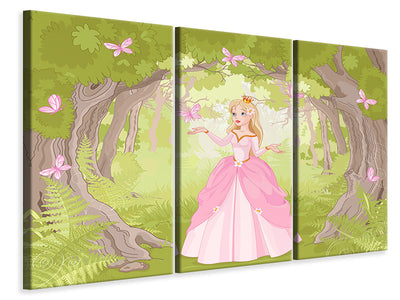 3-piece-canvas-print-princess-in-the-wood
